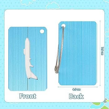 Alyvisun Aluminium Luggage tag One Size