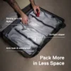 Vacuum Bags for Travel with Rechargeable air Pump