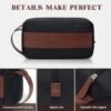 Water Resistant Travel Bag for Toiletries Lightweight Hygiene Bag