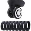 Luggage Wheel Covers Silicone Suitcase Protector