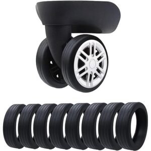 Luggage Wheel Covers Silicone Suitcase Protector