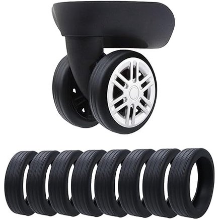 Luggage Wheel Covers Silicone Suitcase Protector