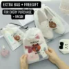 MALAYSIA READY STOCK Waterproof Women Travel Makeup Bag Toiletries Storage Case or Doorgift Bag