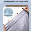 Luggage Storage Bag Large plastic bags with handles various sizes suitable for storing clothes moving houses durable