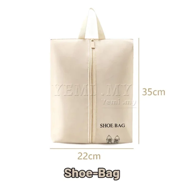 MY Stock 4 Set Compression Packing Cubes Travel Organizer Bags Lightweight Luggage Storage