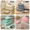 MY Stock 4 Set Compression Packing Cubes Travel Organizer Bags Lightweight Luggage Storage